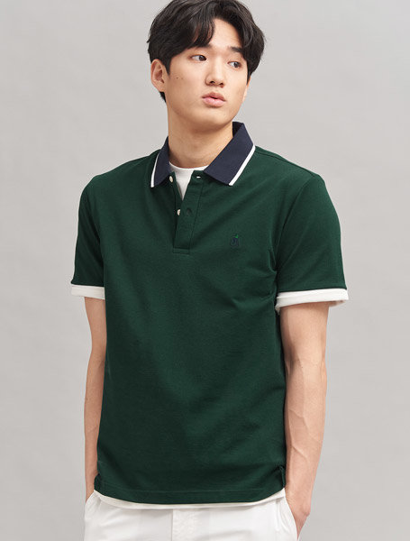 삼성물산 패션부문 빈폴의 ‘비싸이클 피케 티셔츠’.  6월 5일 세계 환경의 날을 맞은 패션·뷰티업계의 친환경 마케팅이 한창이다. 사진제공｜삼성물산 패션