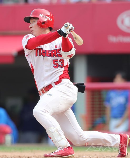 KIA 김호령. 스포츠동아DB