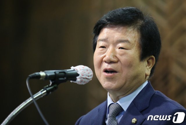 [프로필]6선 원로 박병석, 21대 국회의장 선출