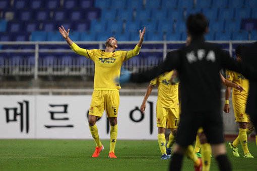 광주 펠리페. 사진제공｜한국프로축구연맹