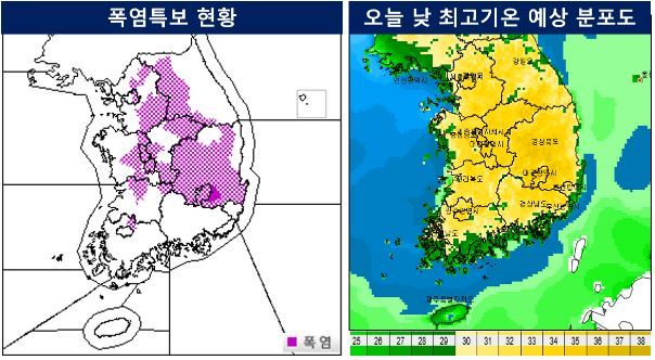 오늘의 날씨