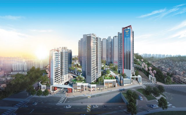 상도역 롯데캐슬 투시도