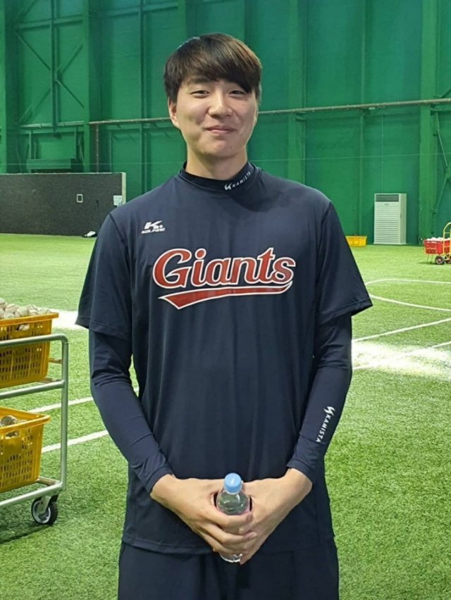 롯데 자이언츠 이승헌. (성민규 단잔 SNS 캡처)