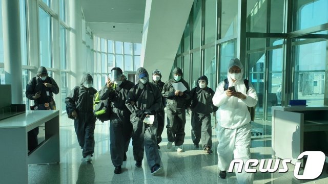 인천공항 통해 강제송환된 아시아 마약왕(인천지검 제공)2020.6.18/뉴스1 © News1