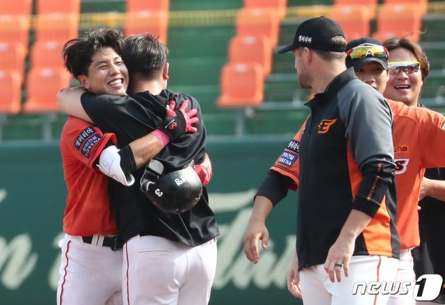 미국 매체는 한화의 포스트시즌 진출 확률을 0으로 평가했다. 뉴스1 © News1