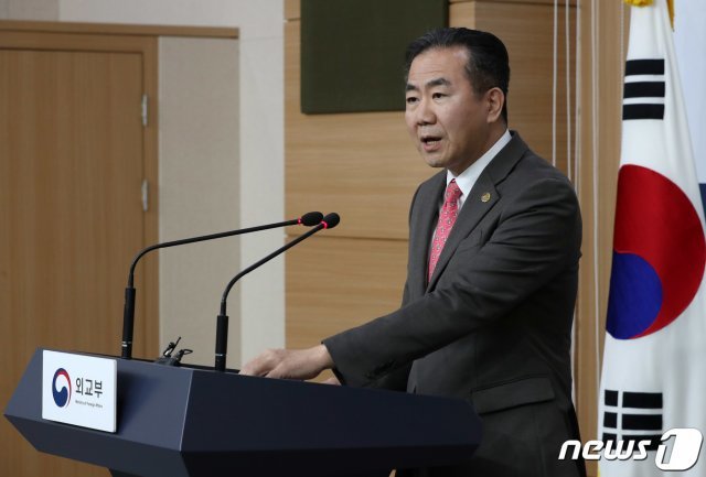 김인철 외교부 대변인. 2019.11.19/뉴스1 © News1