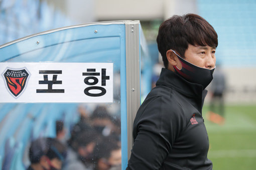 포항 감독 김기동. 사진제공｜한국프로축구연맹
