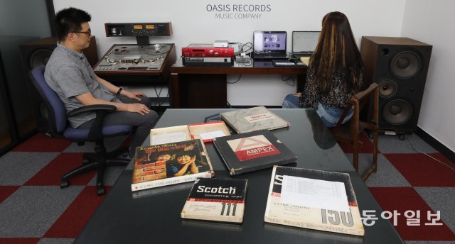 디지털 음원으로 복원된 오아시스 레코드의 음악들은 유튜브 채널에 업로드되고 있다.