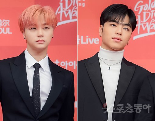 그룹 아이콘 김진환(왼쪽)-구준회. 스포츠동아DB