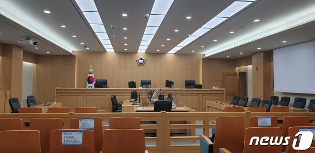 대전지방법원 천안지원 © 뉴스1