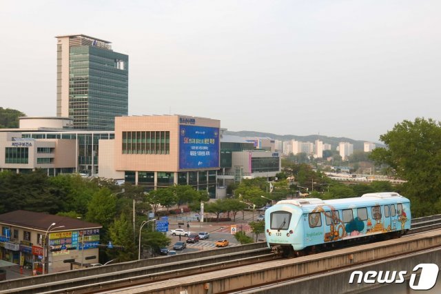 용인경전철 전경© News1