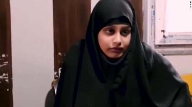이슬람국가(IS)에 합류해 영국 시민권을 박탈당한 샤미마 베굼(20) - BBC 갈무리