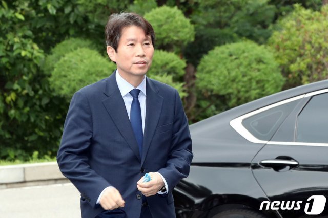 이인영 통일부 장관 후보자. 뉴스1