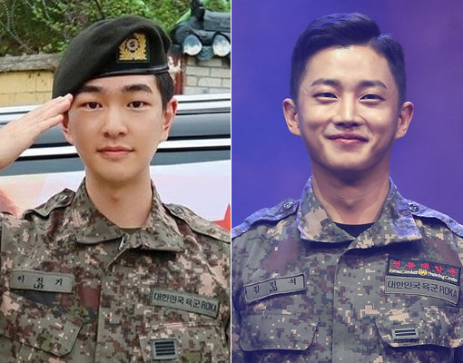 그룹 샤이니 온유(왼쪽)-배우 김민석. 사진제공｜SM엔터테인먼트·스포츠동아DB