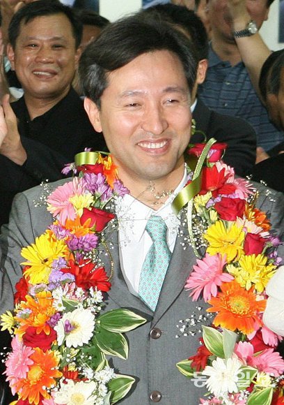 2006년 5월 31일과 2010년 6월 2일 치러진 서울시장 선거에서 내리 당선된 한나라당 오세훈 후보. 동아일보DB