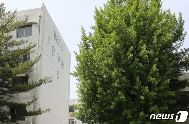 지난 6월 서울 영등포구 여의도 KBS 연구동 모습 . 2020.6.3/뉴스1 © News1