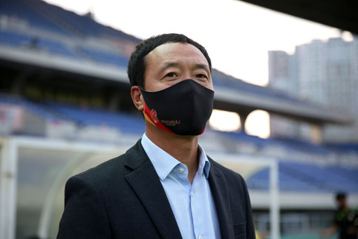광주 감독 박진섭. 사진제공｜한국프로축구연맹