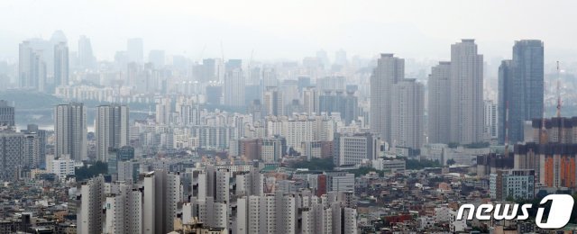 서울 아파트 전경. 2020.7.19 © News1