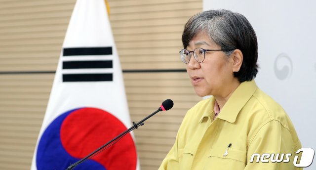 정은경 중앙방역대책본부장(질병관리본부장). 2020.7.3/뉴스1 © News1