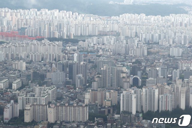 서울 아파트 전경.© News1