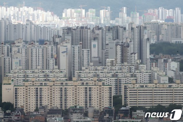 서울 강남구 아파트 모습. 2020.7.29/뉴스1 © News1