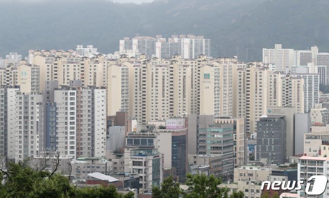 서울 시내 아파트 단지 모습.© News1
