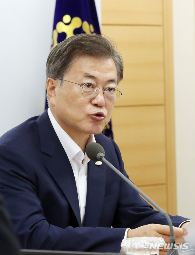 문재인 대통령. 뉴시스