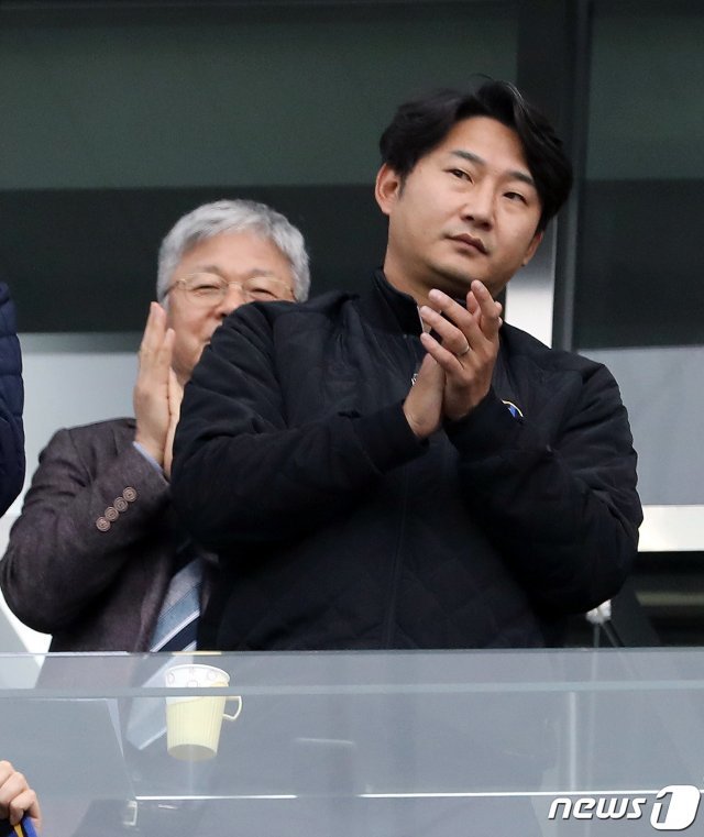 사퇴 의사를 밝힌 이천수 인천 전력강화실장. /뉴스1 © News1