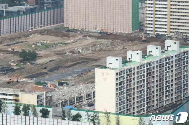 서울 지역 재건축 단지 모습.© News1