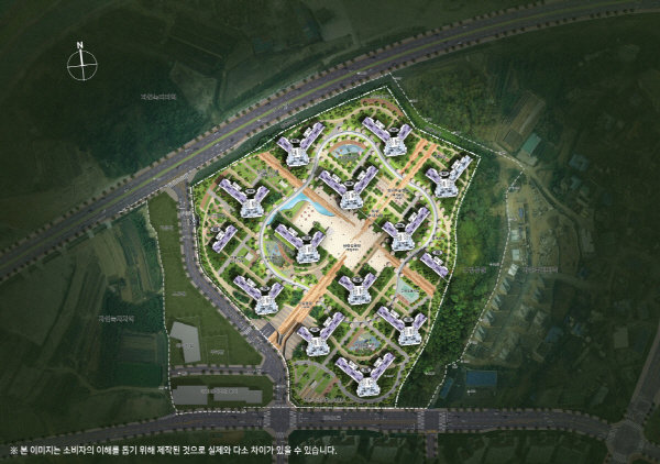 ‘김포 코오롱 하늘채’ 조감도