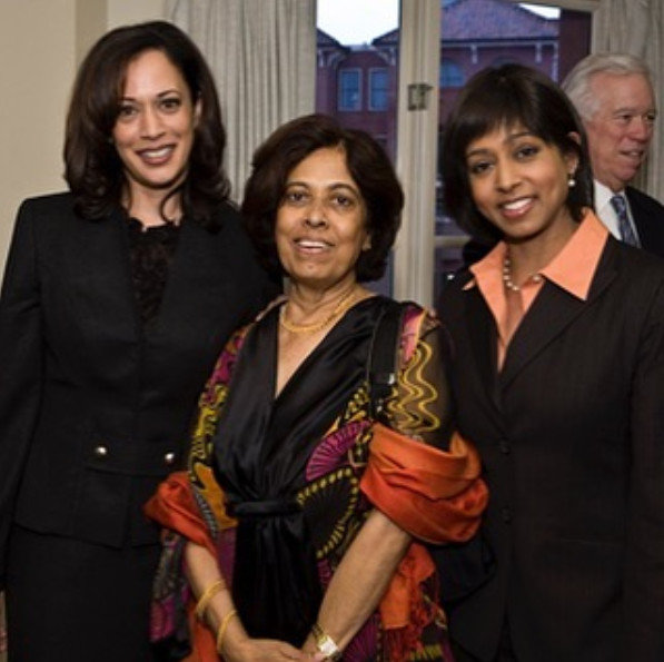 (왼쪽부터) 카멀라 해리스, 샤말라 고팔란, 마야 해리스 - 카멀라 해리스 인스타그램