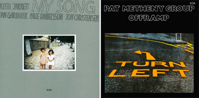 키스 재럿의 ‘My Song’(왼쪽), 팻 메시니 그룹의 ‘Offramp’ 앨범 표지.