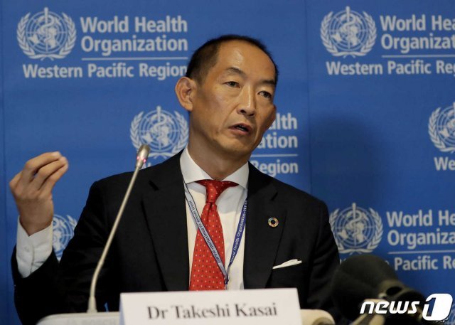 가사이 다케시(葛西健) WHO 서태평양지역 사무국장. (미국의소리) © 뉴스1