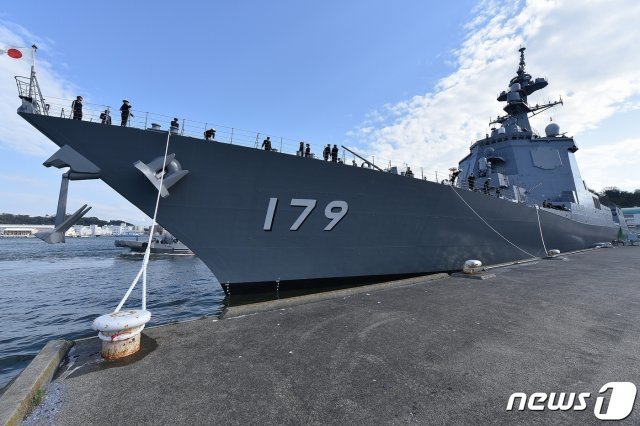 일본 해상자위대가 운용 중인 이지스구축함 ‘마야’ (해상자위대) © 뉴스1