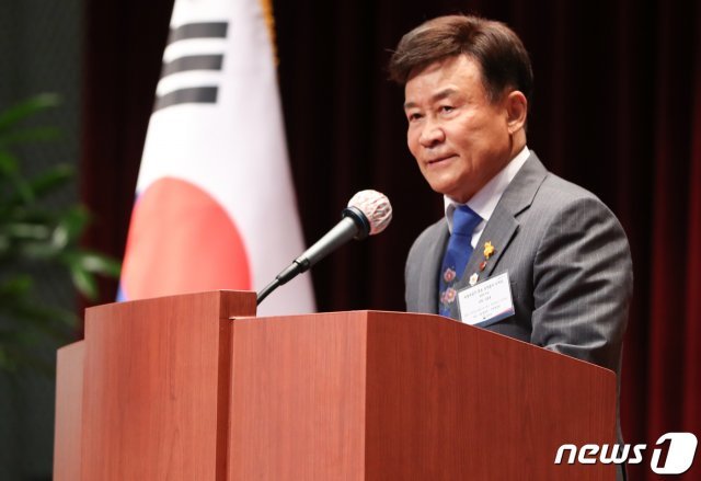 김원웅 광복회장. 2020.8.12/뉴스1 © News1