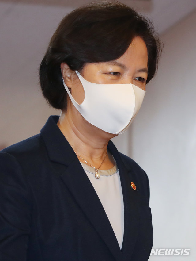 추미애 법무부 장관. 뉴시스