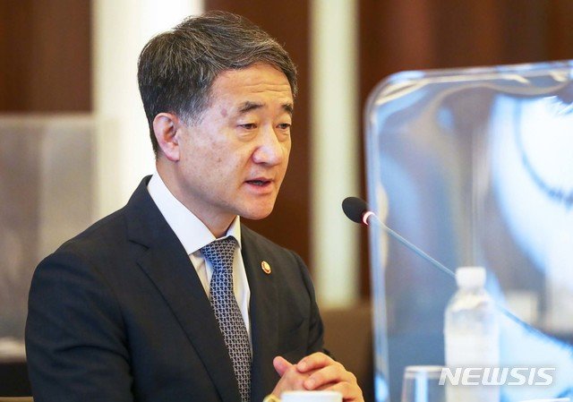 박능후 보건복지부 장관. 뉴시스