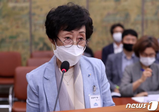 최영애 국가인권위원장 2020.7.22/뉴스1 © News1
