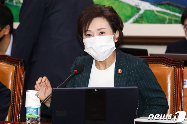 김현미 국토교통부 장관. © News1