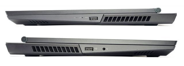 후면과 달리 측면에는 확장 단자가 간단히 배치됐다. (출처=IT동아)