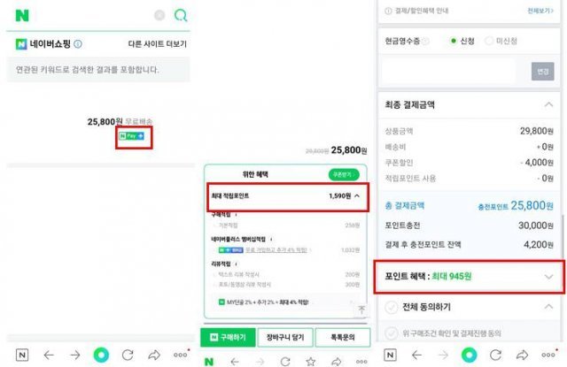 최대 적립포인트와 실제 적립가능 포인트(출처=IT동아)