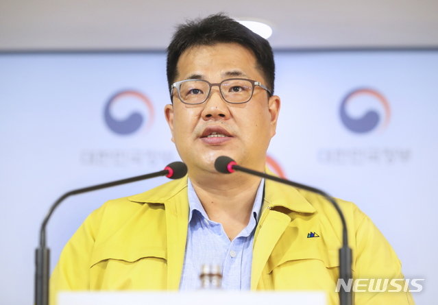 손영래 중앙사고수습본부 전략기획반장(보건복지부 대변인). 뉴시스