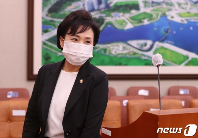 김현미 국토교통부 장관. © News1