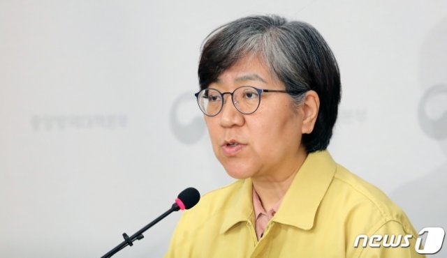 정은경 중앙방역대책본부장. 출처= 뉴스1