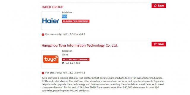 하이얼 그룹은 이탈리아 국적으로 참가했다. 전체 온라인에서 중국계 비중을 합치면 93%를 넘길 것으로 보인다. 출처=IT동아