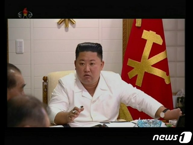 김정은 북한 국무위원장.(조선중앙TV 갈무리) © News1