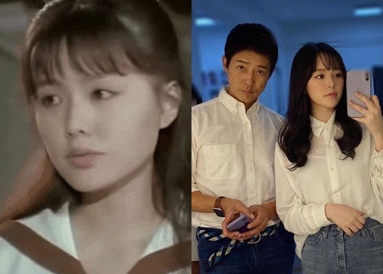 왼쪽부터 배우 하희라(영화 ‘있잖아요 비밀이에요’), 최수종·최윤서씨(최수종 인스타그램) © 뉴스1