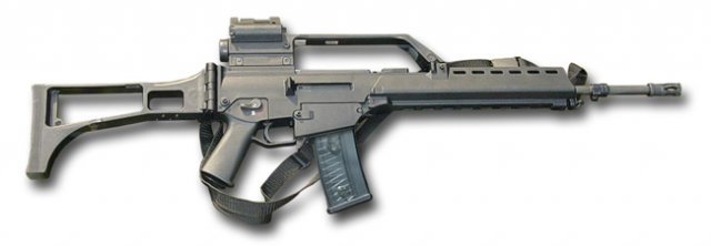 최신형 돌격소총 G36. [Heckler & Koch 제공]