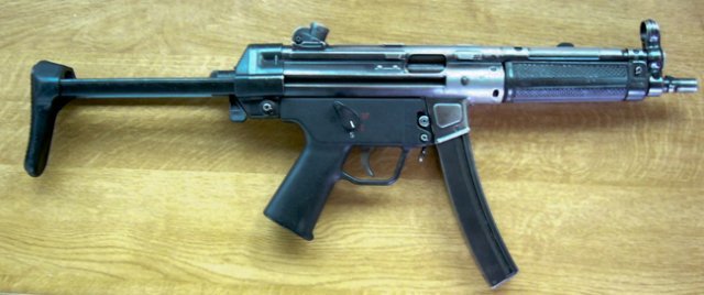 MP5 기관단총. [위키피디아]