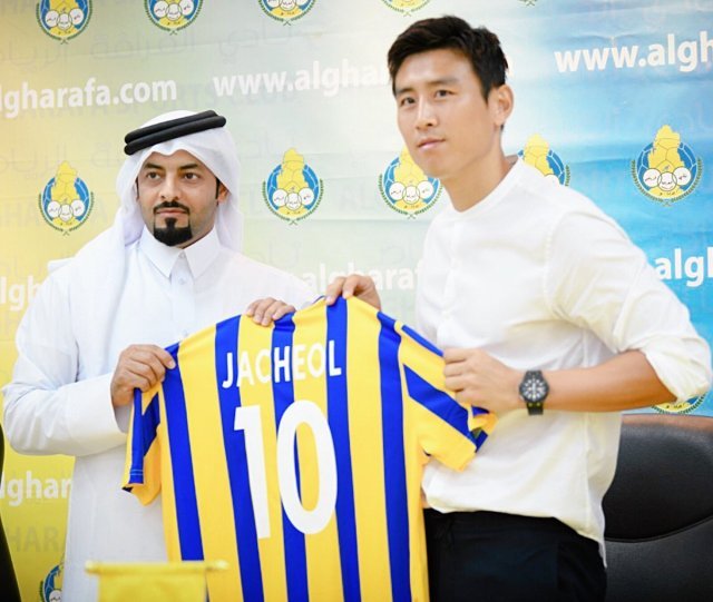 알 가라파의 구자철. © 뉴스1